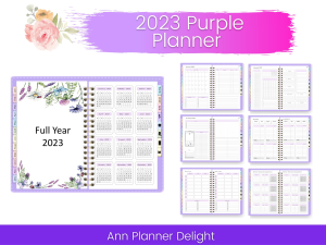 2023 Purple Planner