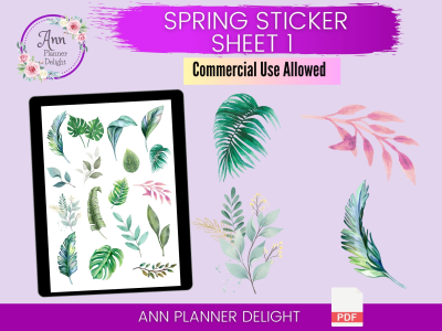 Spring Clipart Set 1